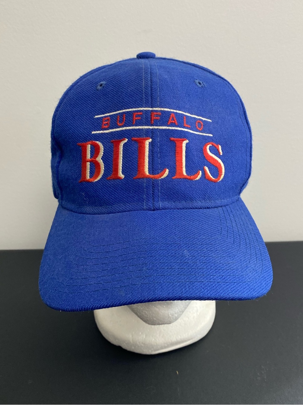 Vintage 90s Buffalo Bills Starter NFL Football Snapback Cap - 100% Wool